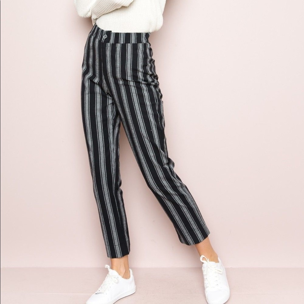 SOLD! Brandy Melville striped pants - Picture 1 of 1